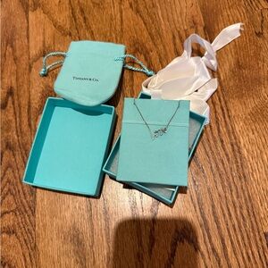 Tiffany & Co. Paloma's Graffiti
Love Pendant Silver Necklace